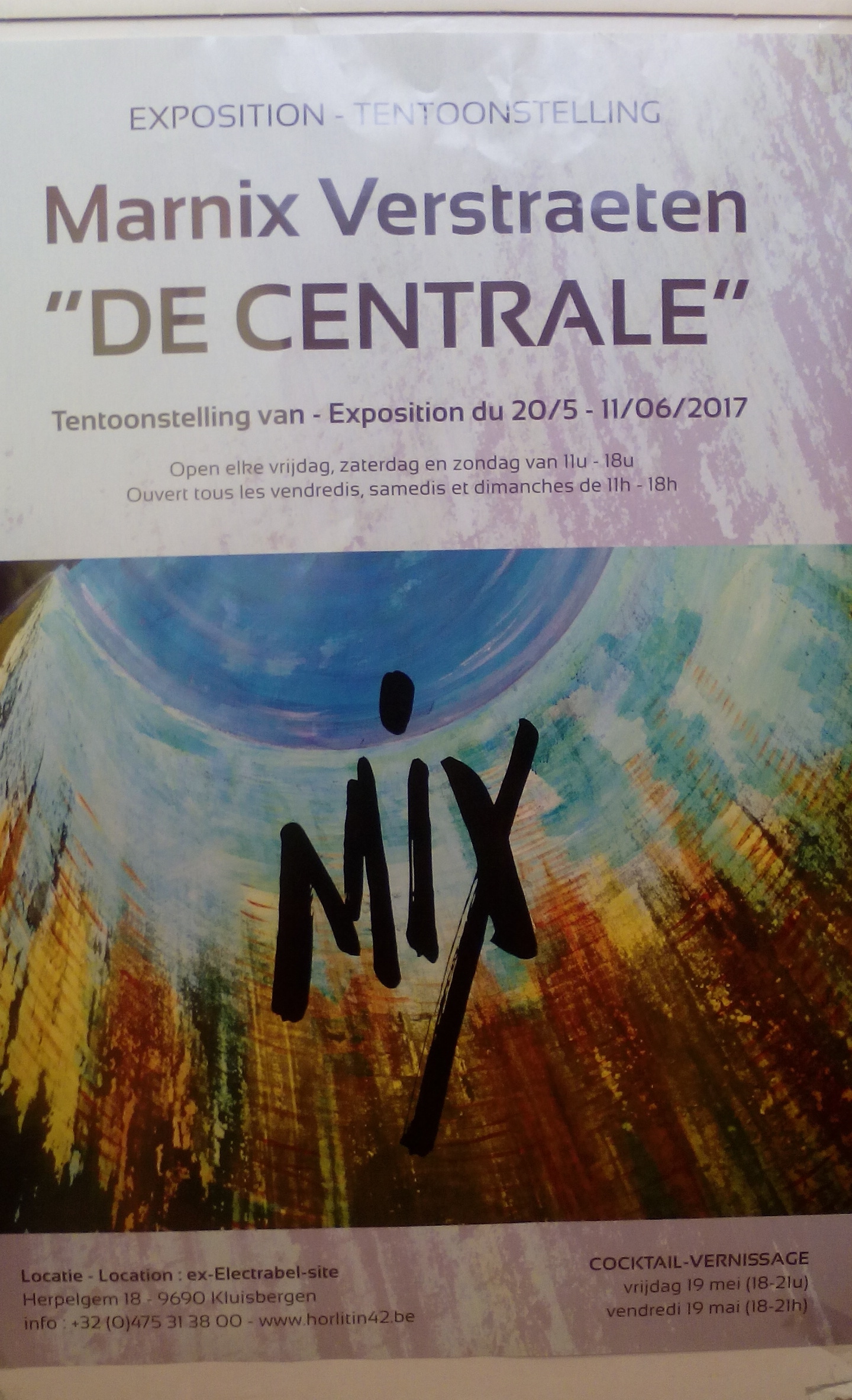 Marnix Verstraeten - tentoonstelling 'DE CENTRALE'