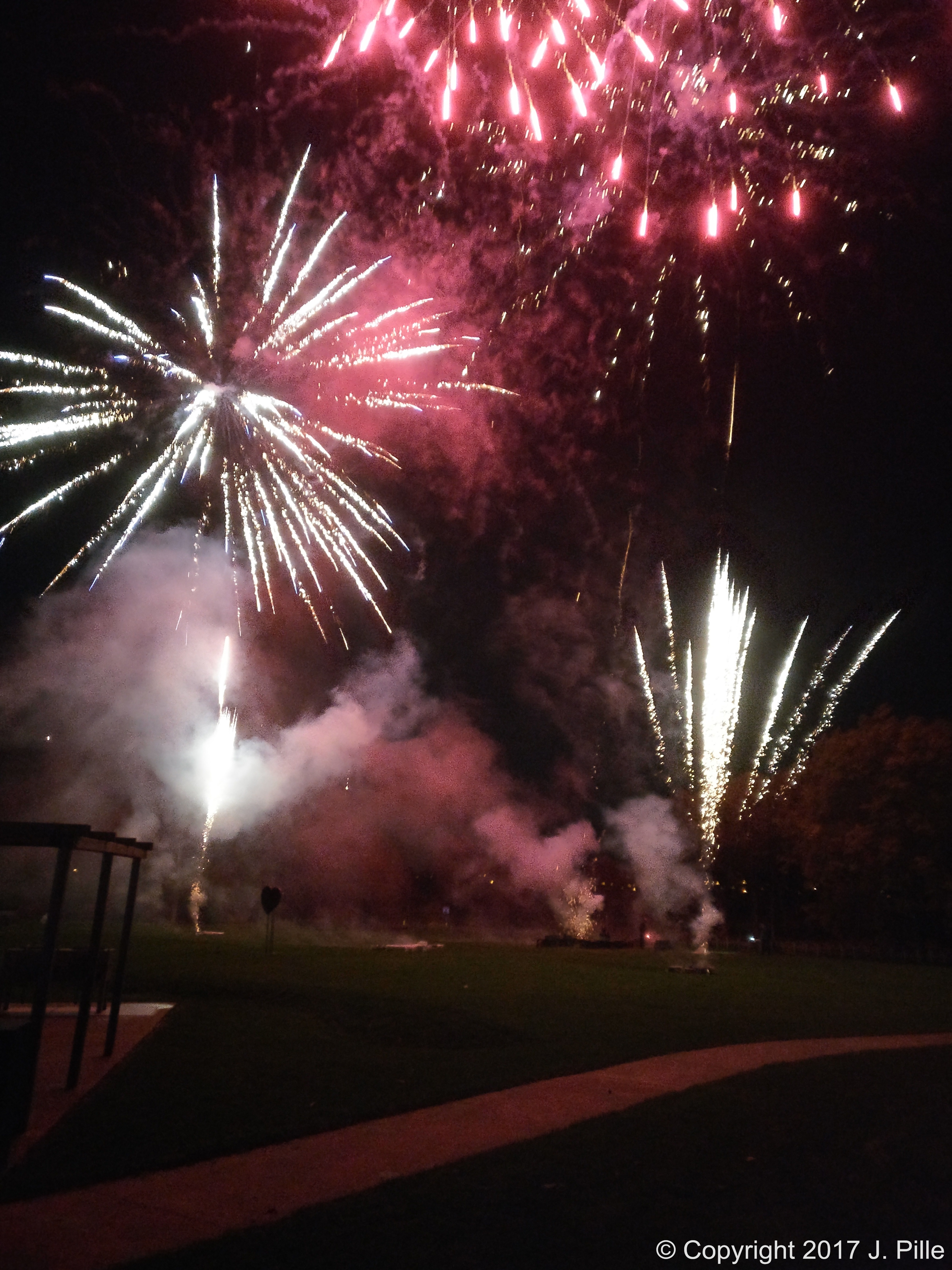 Avelgem - 'Feeste'-worp 2017 afsluitend vuurwerk