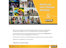 N-VA Avelgem 11 juli - vlaggen-actie - sperperiode