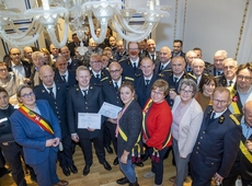 Conny Rogie N-VA Avelgem - brandweerhuldiging  2022