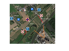 Avelgem - Verkeersmaatregelen - Afbraak Ruien