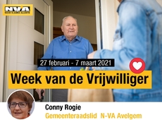 N-VA Avelgem - Week van de Vrijwilliger - 27 februari - 7 maart 2021
