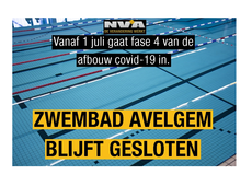 N-VA Avelgem - Zwembad blijft gesloten ondanks versoepeling COVID-19 maatregelen