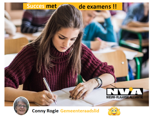 N-VA Avelgem wenst alle Avelgemse studenten succes bij de examens