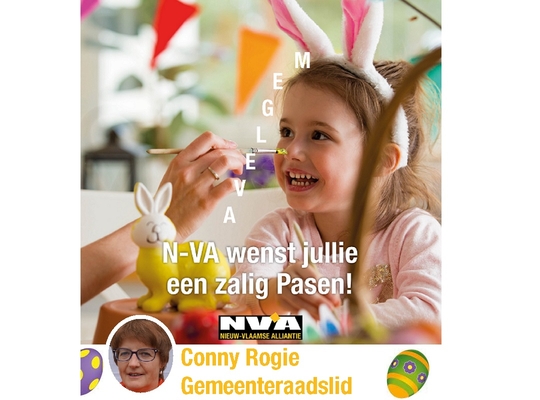 Vrolijk Pasen vanwege N-VA Avelgem