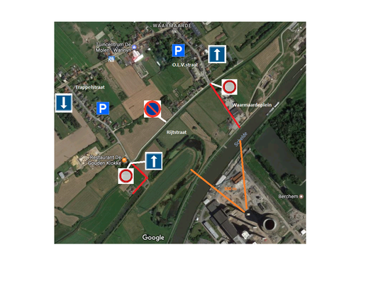 Avelgem - Verkeersmaatregelen - Afbraak Ruien Avelgem - Verkeersmaatregelen - Afbraak Ruien