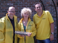11 juli - smakelijke appelcake voor wie een Vlaamse vlag uithangt
