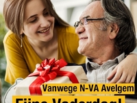 N-VA Avelgem wenst iedere papa een liefdevolle vaderdag toe